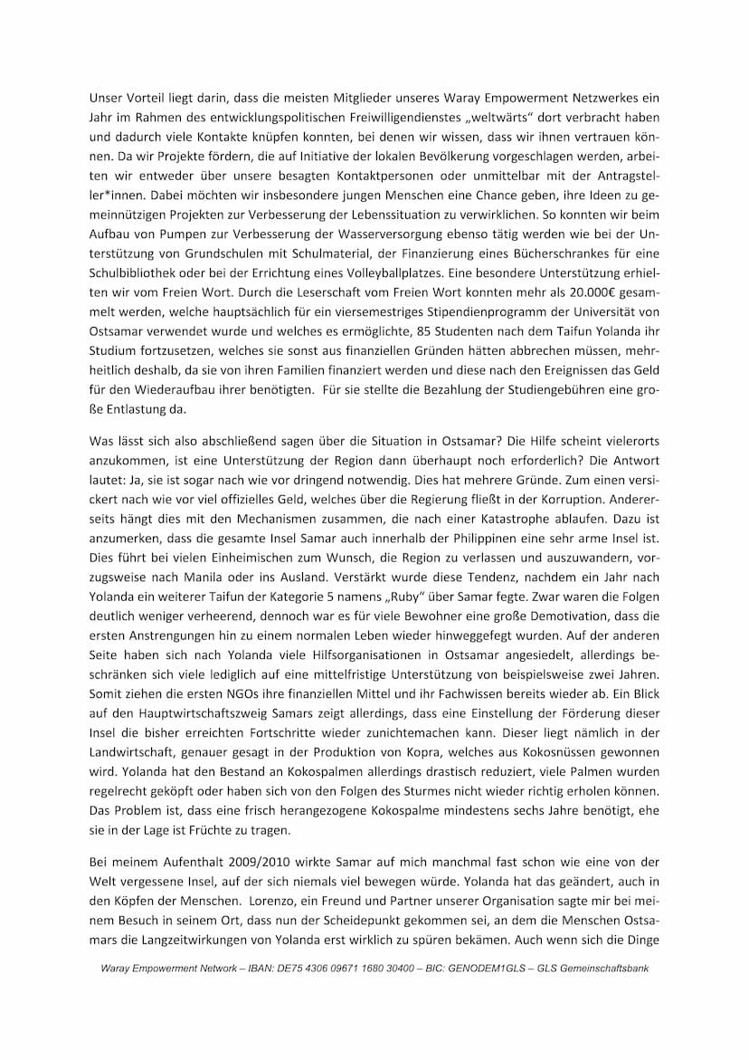 Reisebericht Ingo auf den Phillis in 01/2016